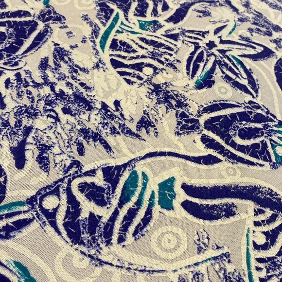 Soft As a Grape Cape Cod Tropical Fish Knit Shift Dress Size Large - Picture 7 of 7